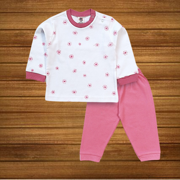 Zero Interlock Knit Full Sleeves T-Shirt & Joggers Set.