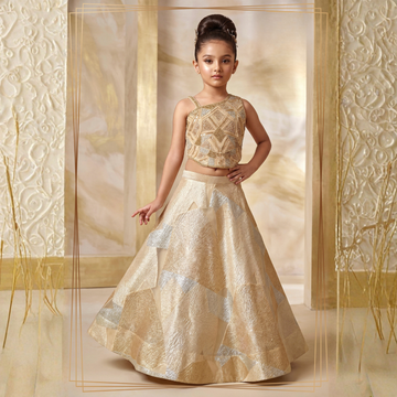 Girls Designer Lehenga Choli for Weddings and Evening Celebrations