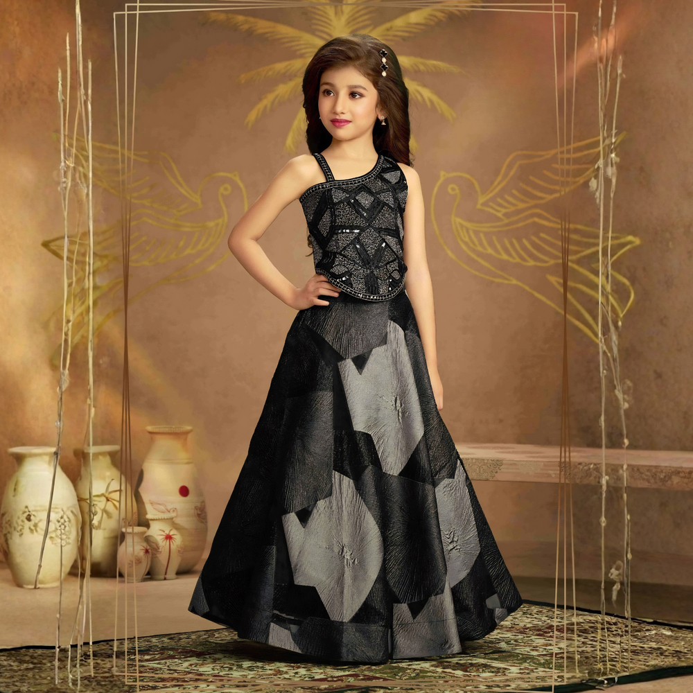 Girls Designer Lehenga Choli for Weddings and Evening Celebrations