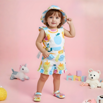 Stylish Top And Skirt Set For Baby Girl