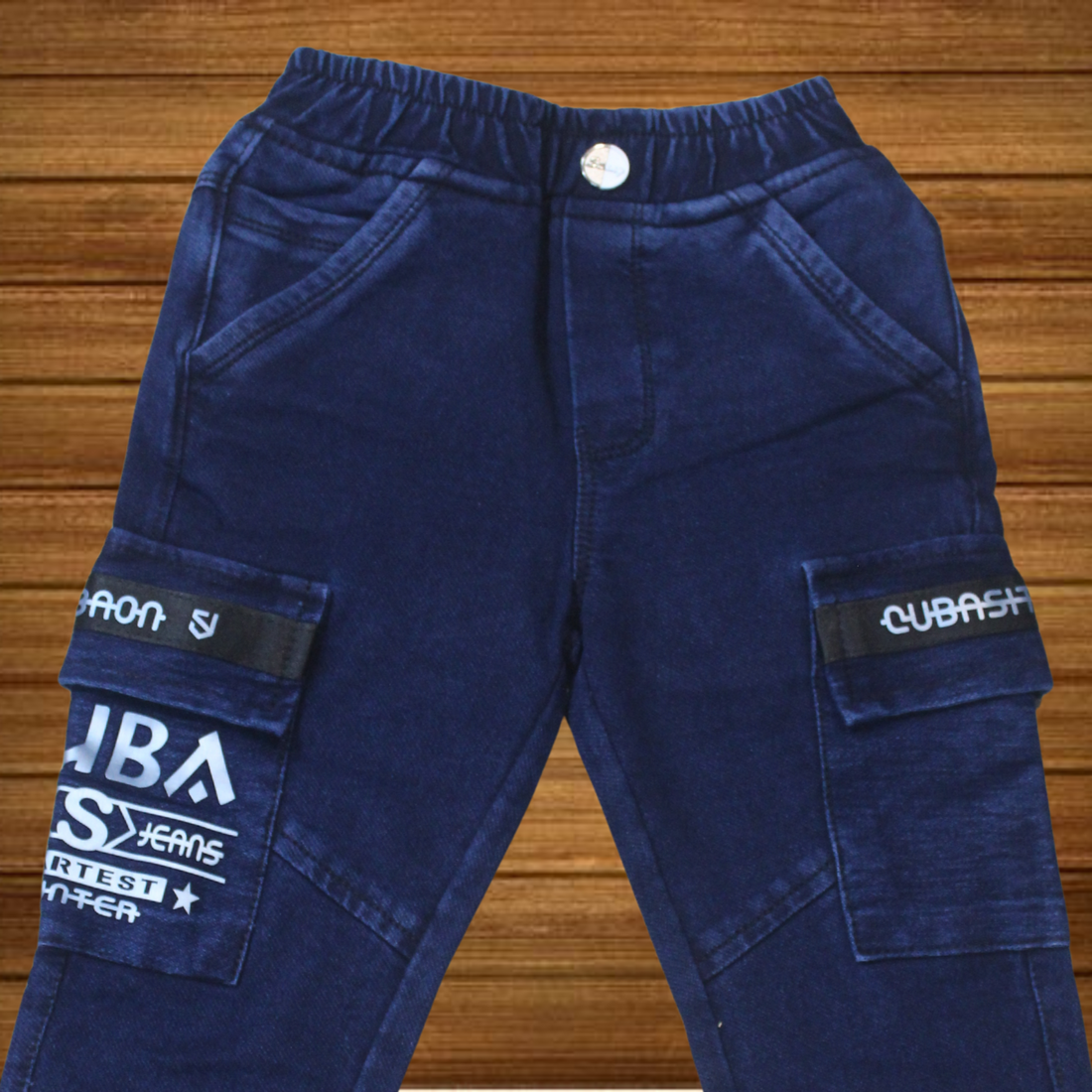 The Boys 6 Pockets Denium Cargo Pant