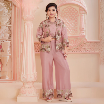 Girls Lovely Plazo Set
