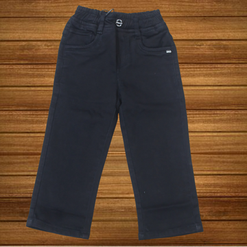 Boys Solid Black Boys Jeans