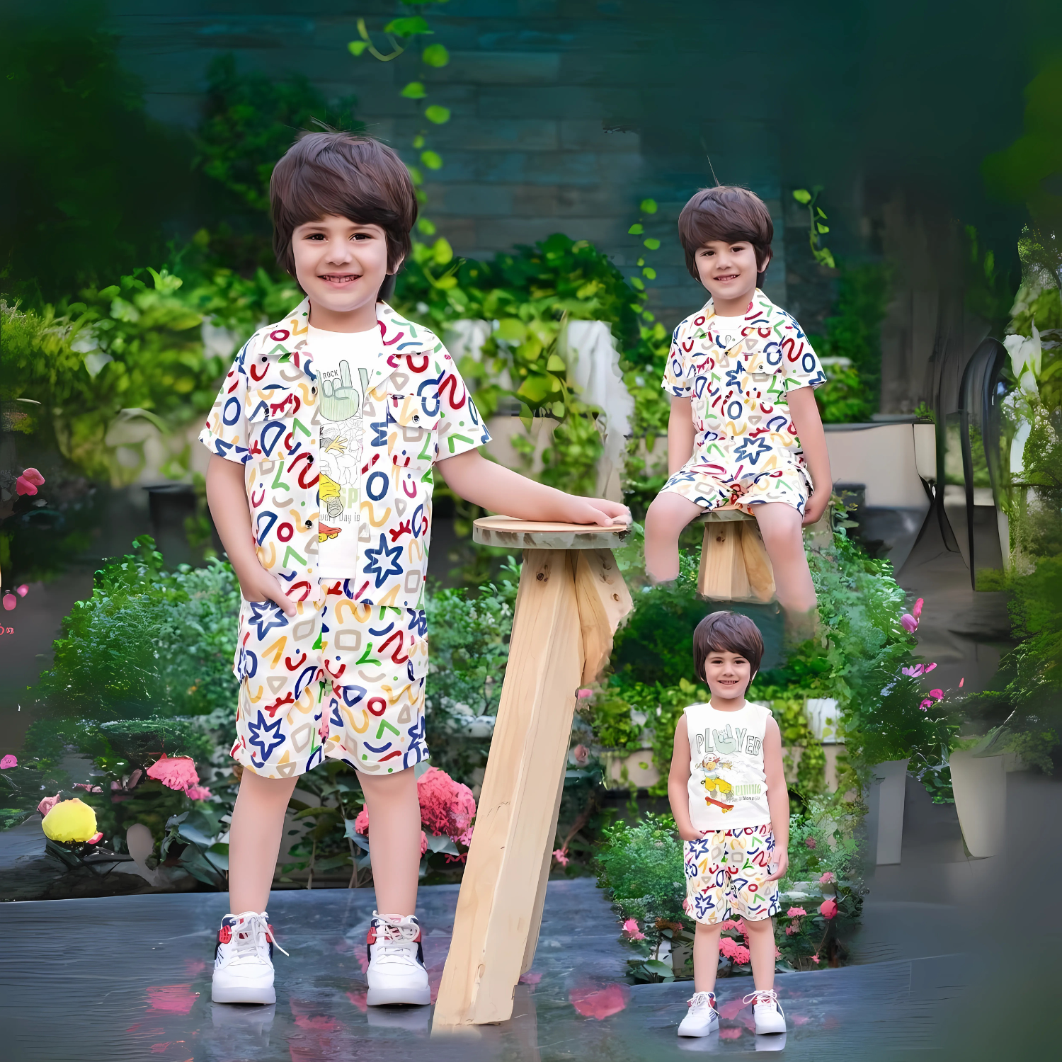 EXCLUSIVE BABY BOYS FANCY CO-ORDS SET
