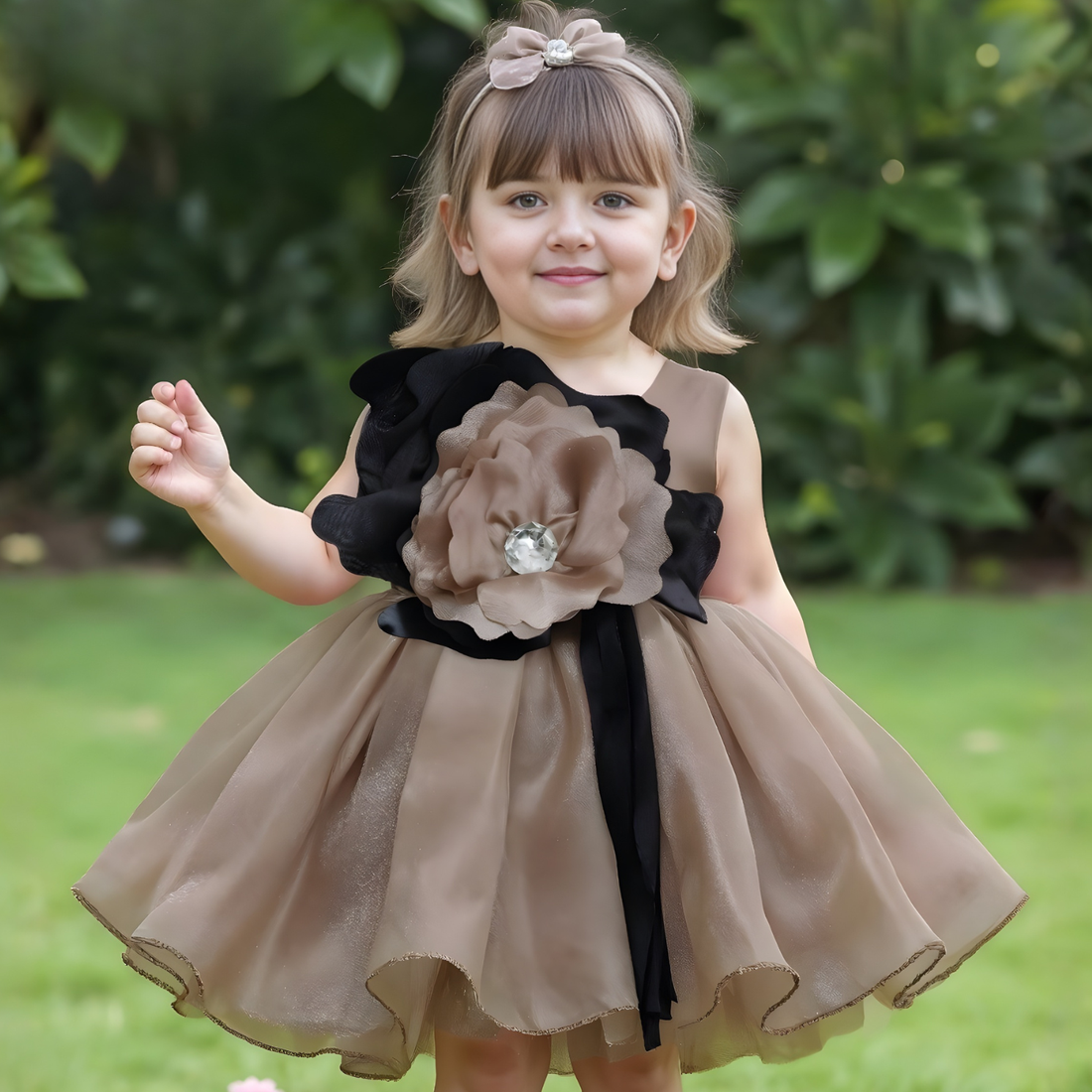 Girls Stylish Party Frocks, New Design