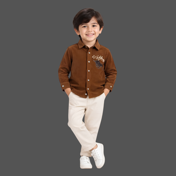 Boys Stylish Full Sleeve Casual Shirt