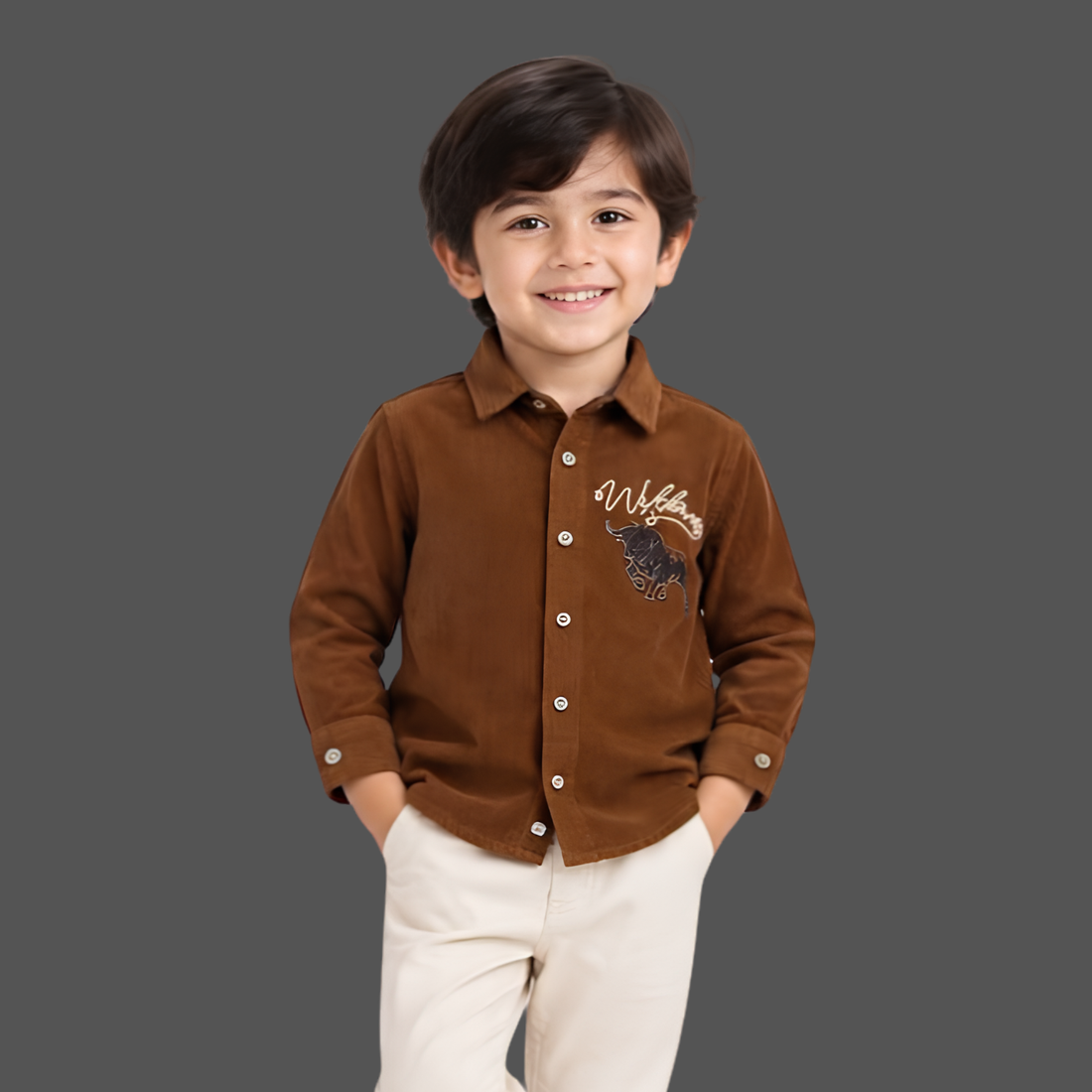 Boys Stylish Full Sleeve Casual Shirt