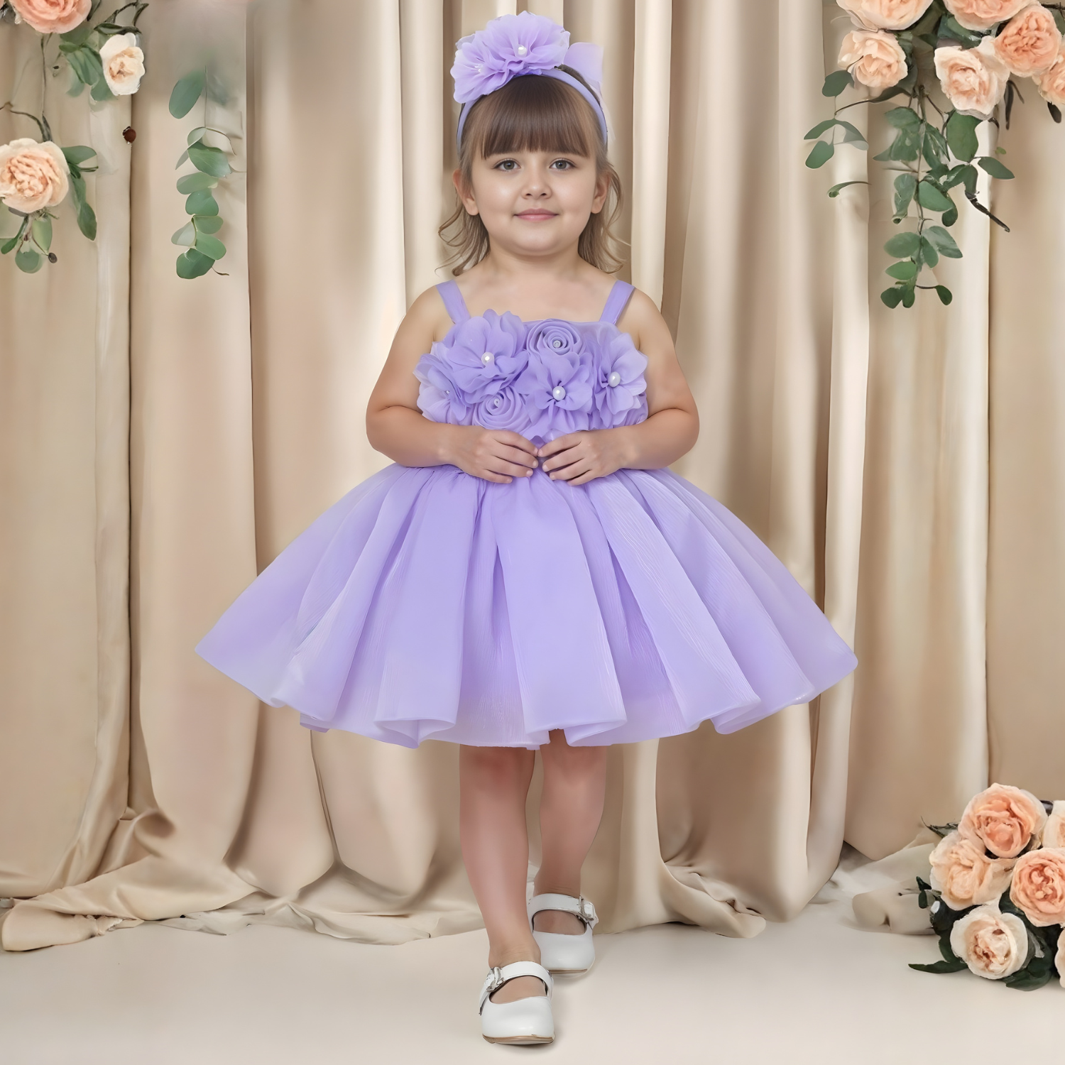 Girls Stylish Party Frocks, New Design