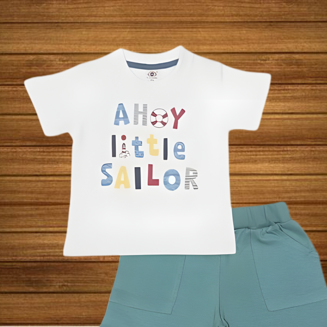 Stylish Boys Cotton Shorts Set