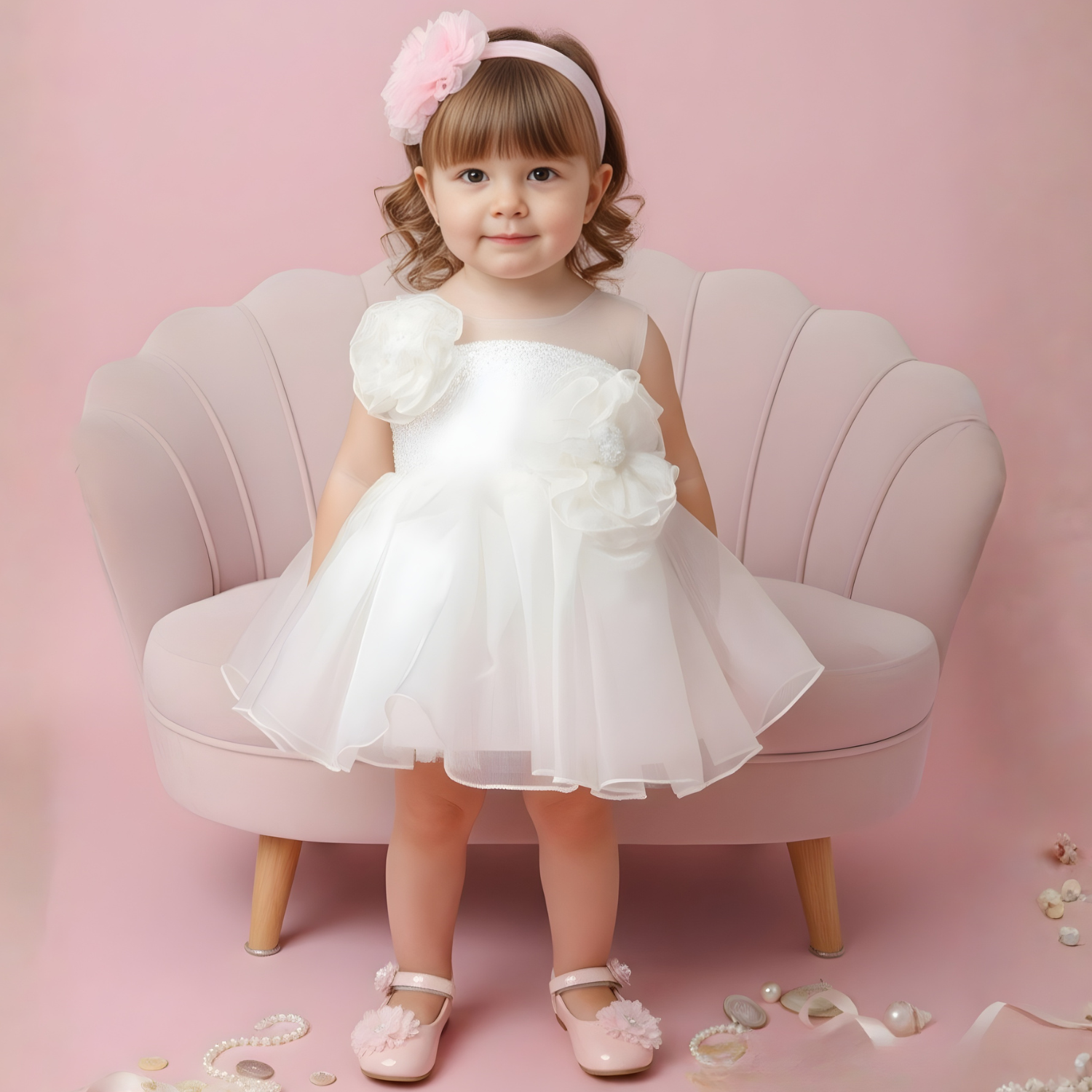 Girls Stylish Party Frocks, New Design