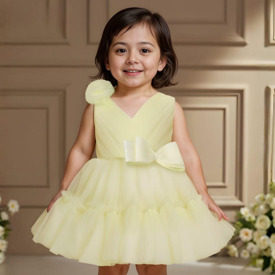 Girls Stylish Party Frocks, New Design