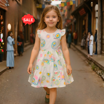 Stylish Baby Girls Frock (Extra 10% OFF @ Checkout)