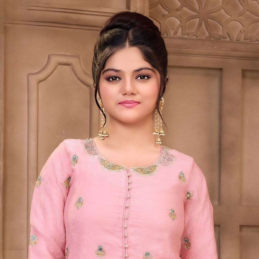 New Designer Party Wear Look Stylish Palazzo Set