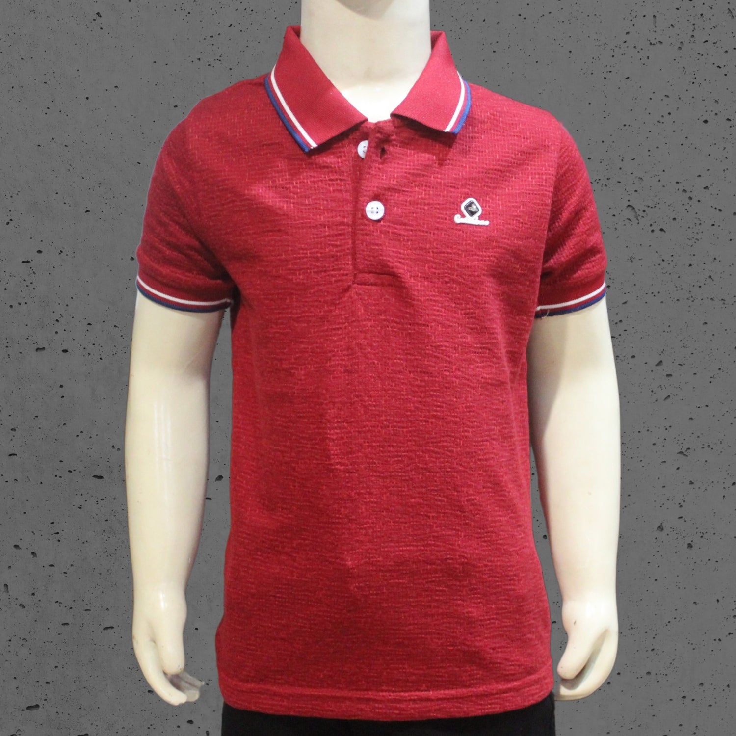 red cotton t-shirt for boys
