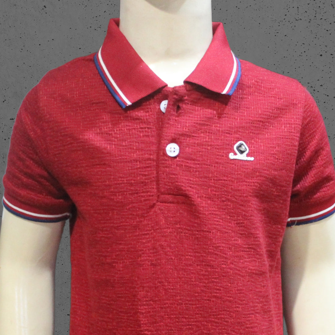 red cotton t-shirt for boys