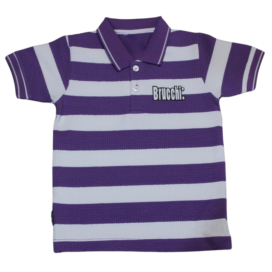 purple Half Slives cotton t-shirt