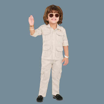 Boys Linen pathani Style Full Suit