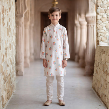 Ethnic Motifs Printed Kurta Pyjama Set