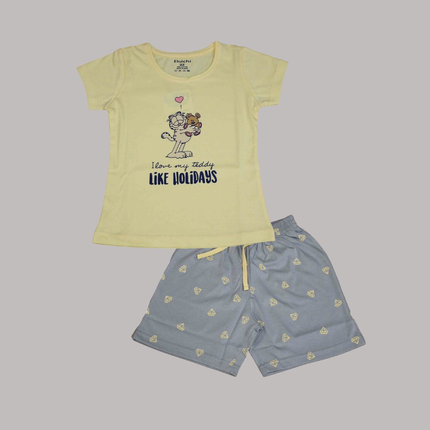 Girls N-Suit 3008 yellow