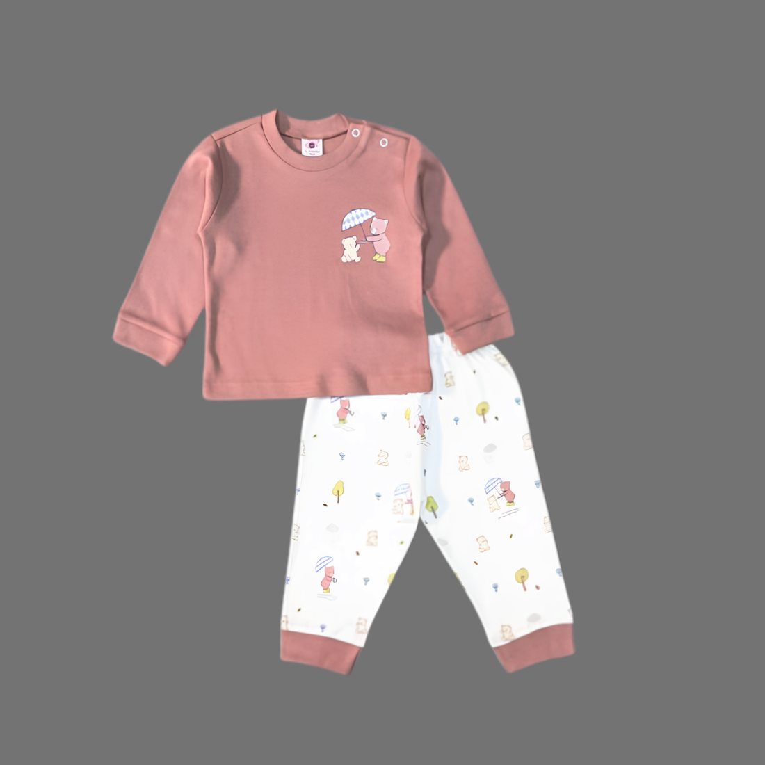 Zero Cotton Full Sleeves T Shirt And Pajama Set