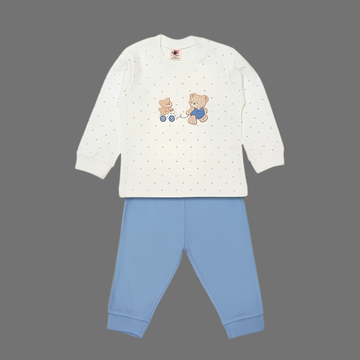 Zero Sinker Knit Full Sleeves Legging Suit