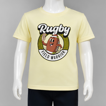 Boys Printed Round Neck Half Sleeve T-shirt