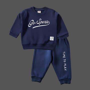 New Trendy Style Kids Boys Full Slevees  Trouser Set