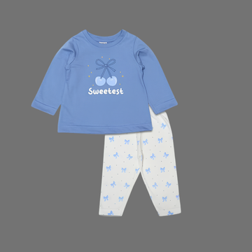 Girls Printed Leggings Set