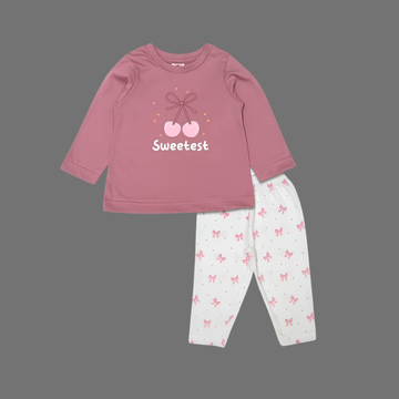 Girls Printed Leggings Set