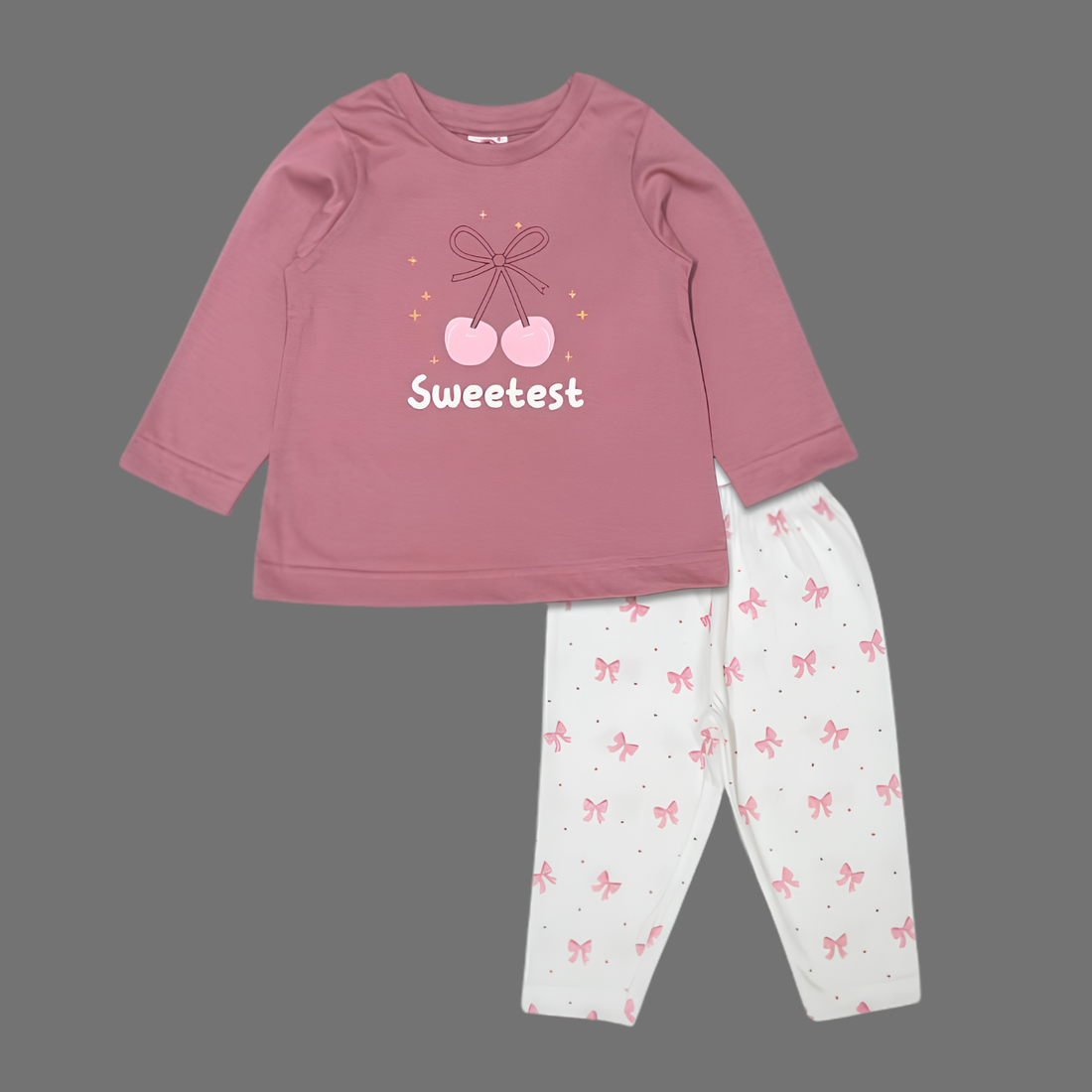 Girls Printed Leggings Set