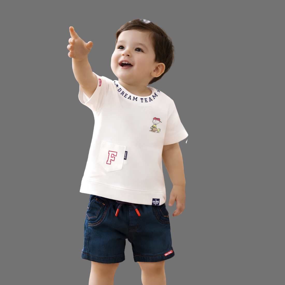 Stylish  T-Shirt & Shorts Set