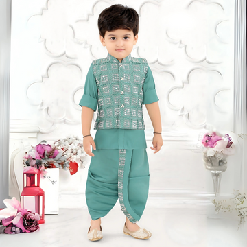 Boys Festive Dhoti Kurta Set