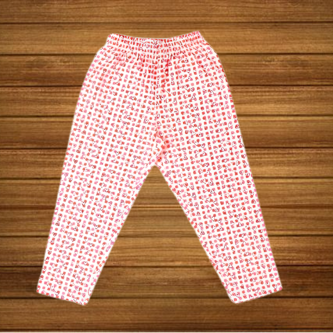 Girls Printed Cotton Night Suit