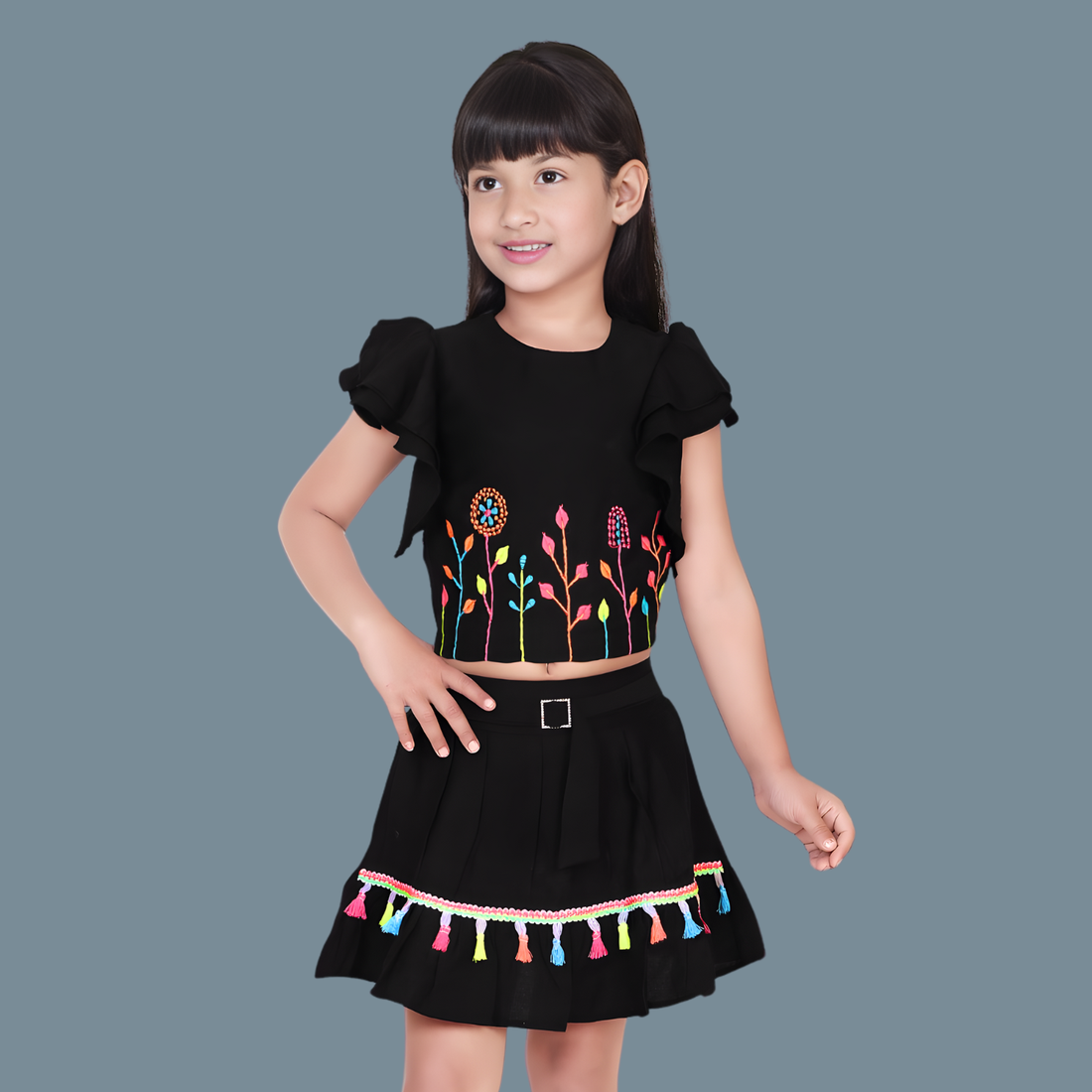 Stylish Knee Length Skirt Top (Extra 10% OFF @ Checkout)