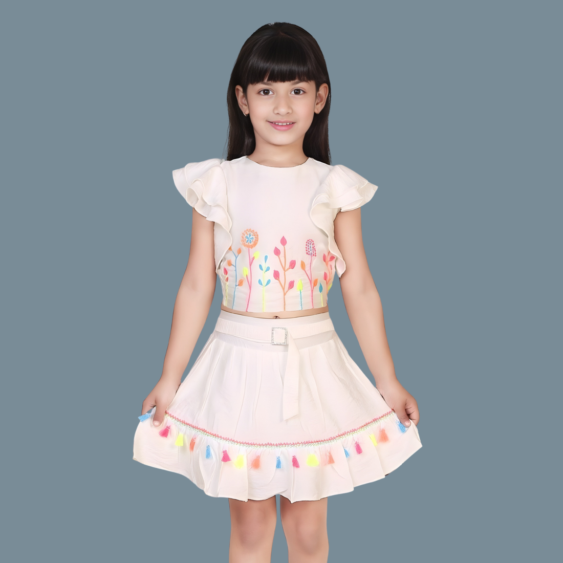 Stylish Knee Length Skirt Top (Extra 10% OFF @ Checkout)