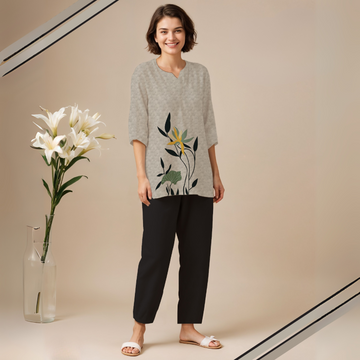 Women Cotton Printed Cord Set for