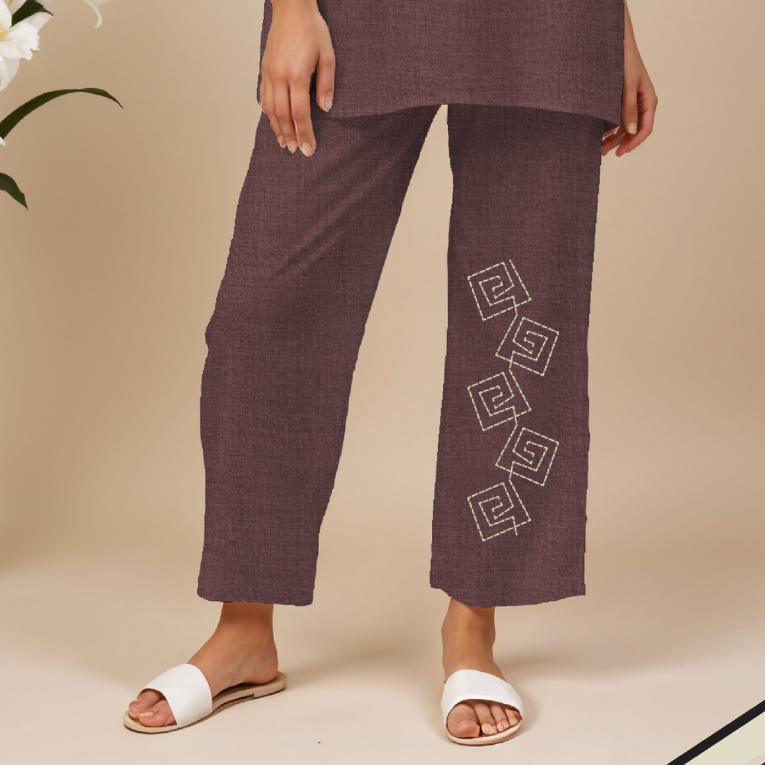ELEGANT COTTON DESIGNER CO ORD SET