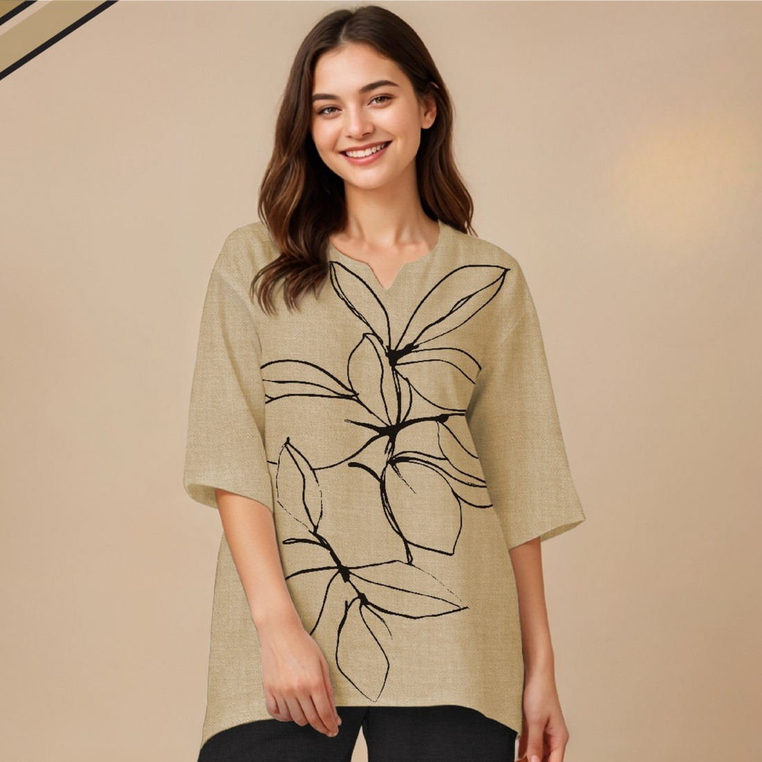 Fawn Ladies Night Suit