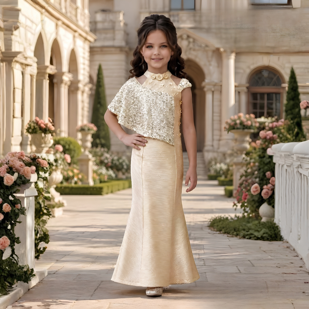 Girls Stylish Western Party Frock