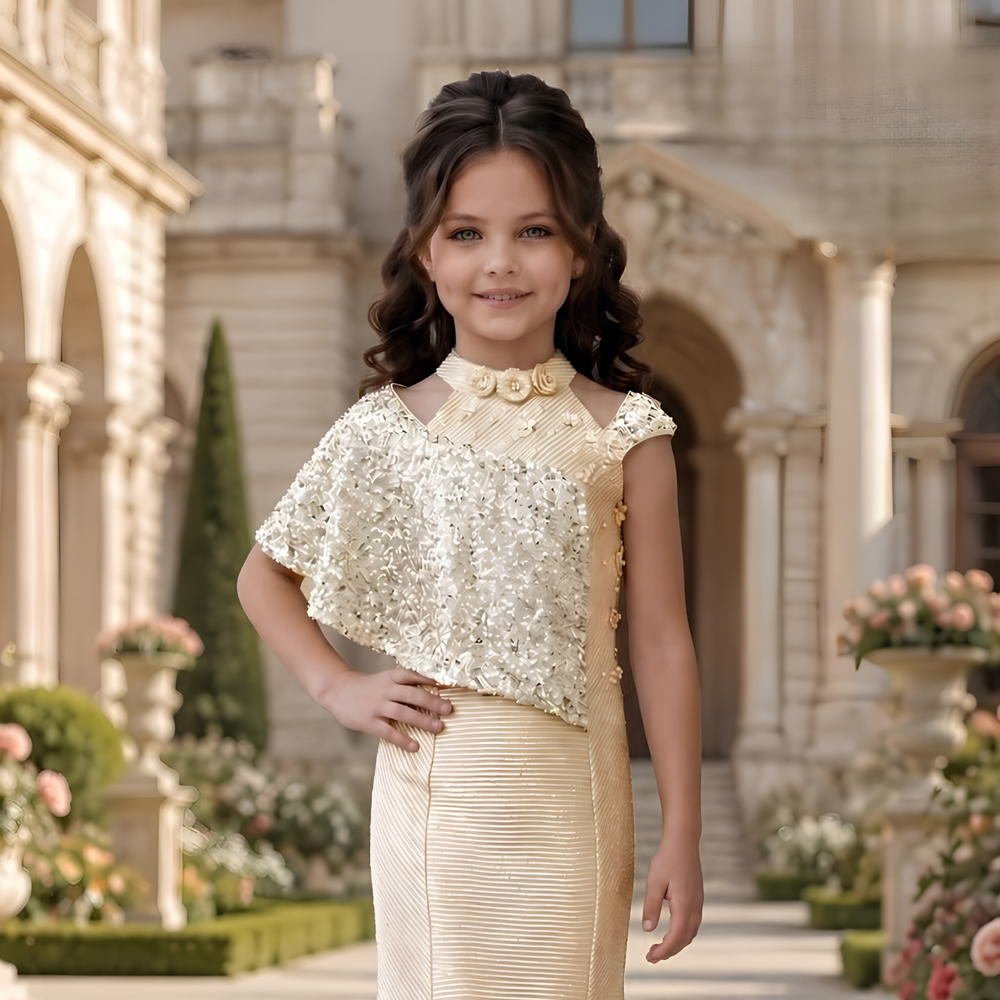 Girls Stylish Western Party Frock