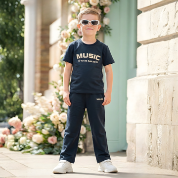 Blue Stylish Boys Track Suit