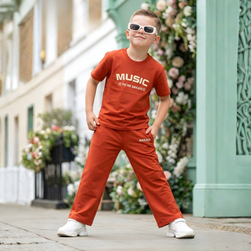 Blue Stylish Boys Track Suit