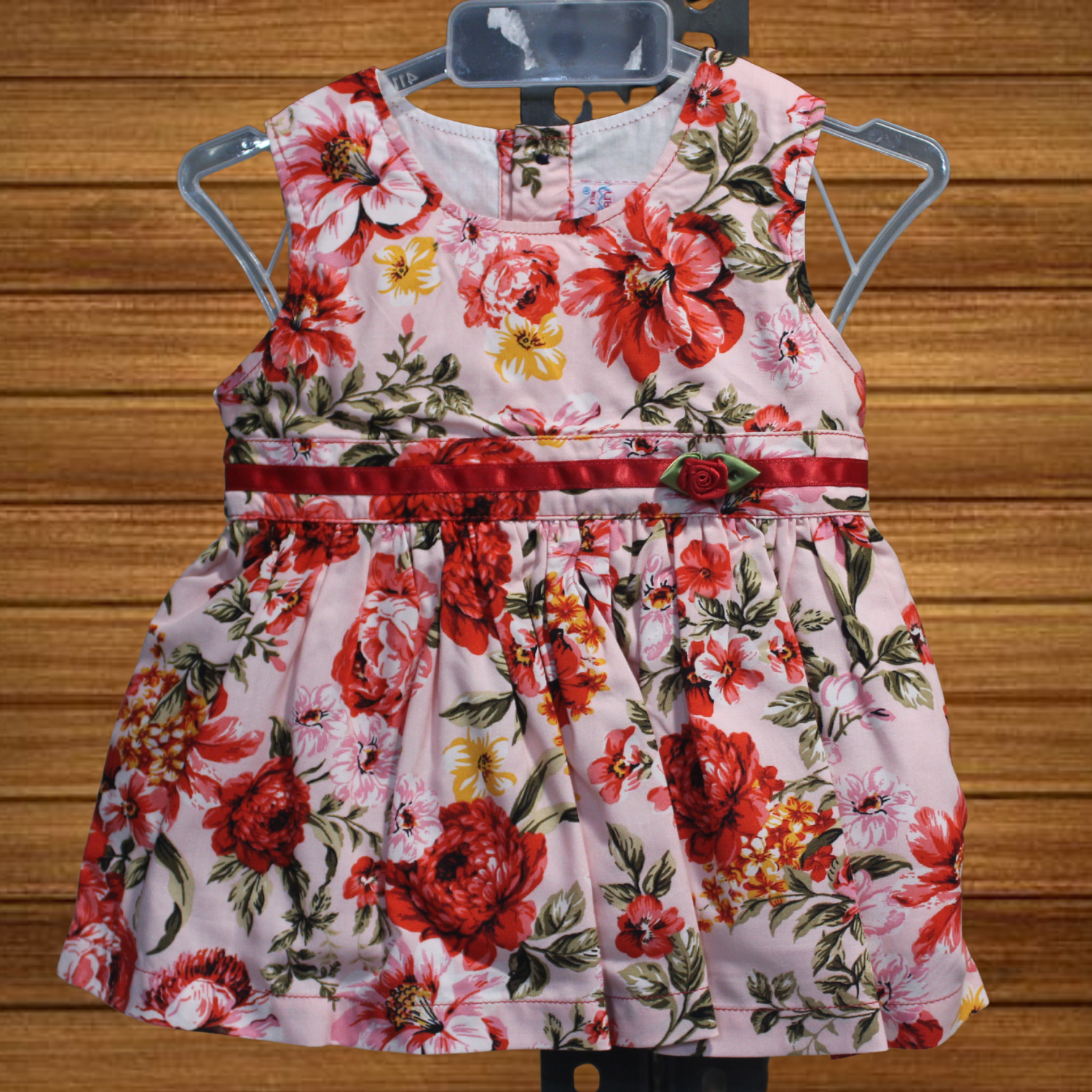 Baby Girls Cotton Embroidered Frocks