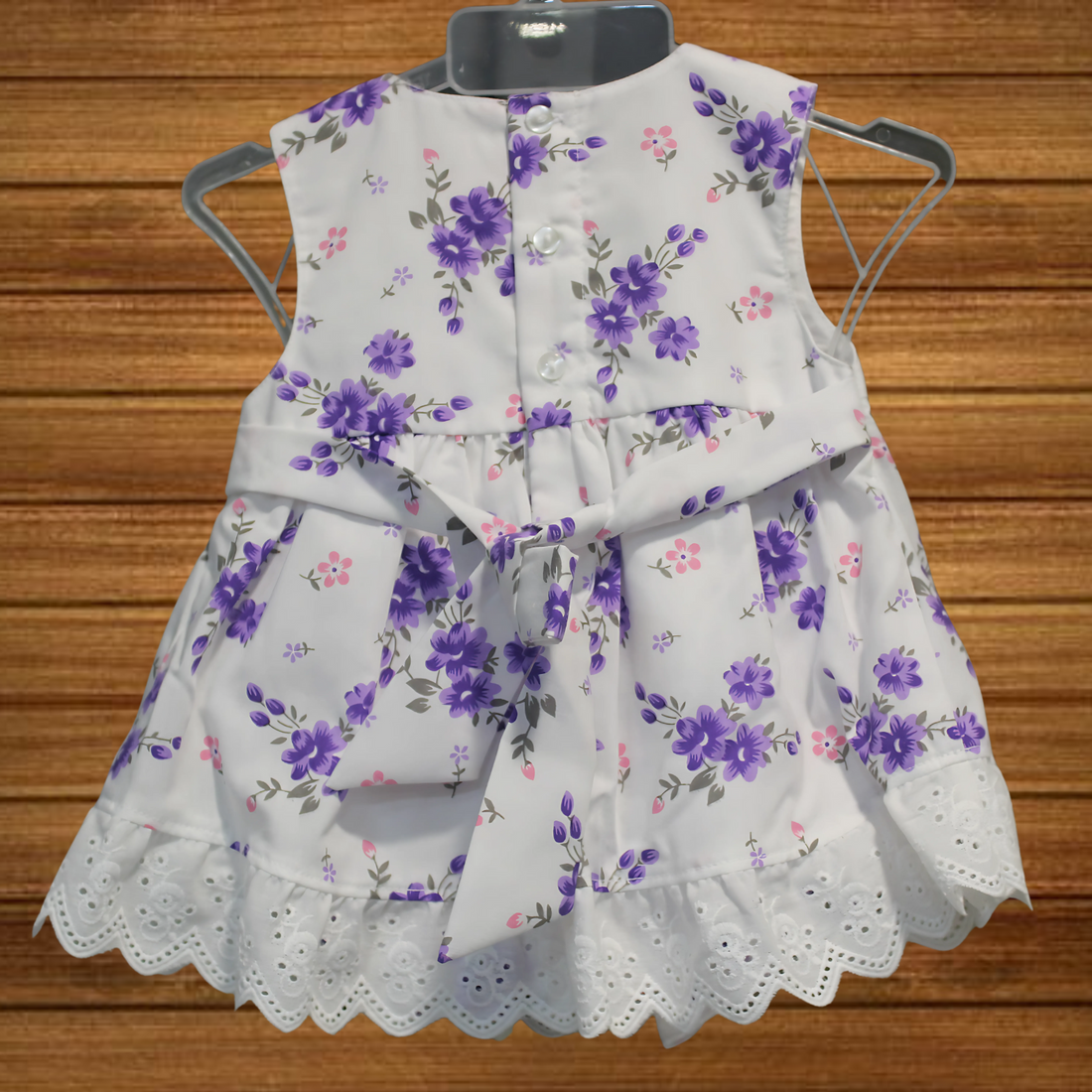 Baby Girls Cotton Embroidered Frocks