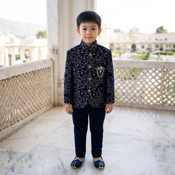 Boys Ethnic Indo-Western Party Wear Suit