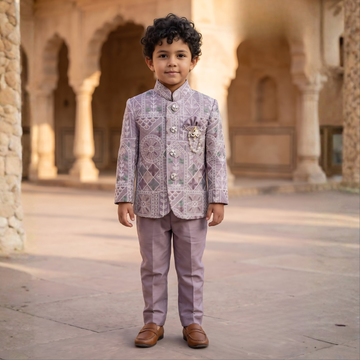 Boys Ethnic Indo-Western Party Wear Suit