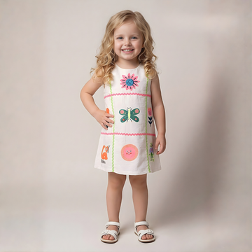Cutie Stylish Fashionable Printed Frock