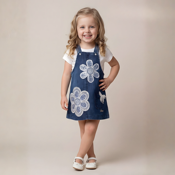 Cutie Stylish Fashionable Printed Frock