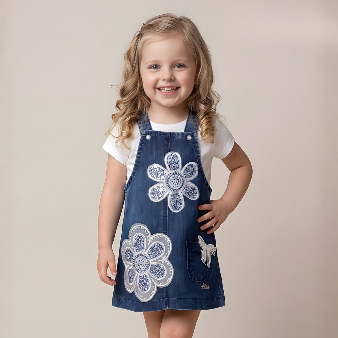 Cutie Stylish Fashionable Printed Frock