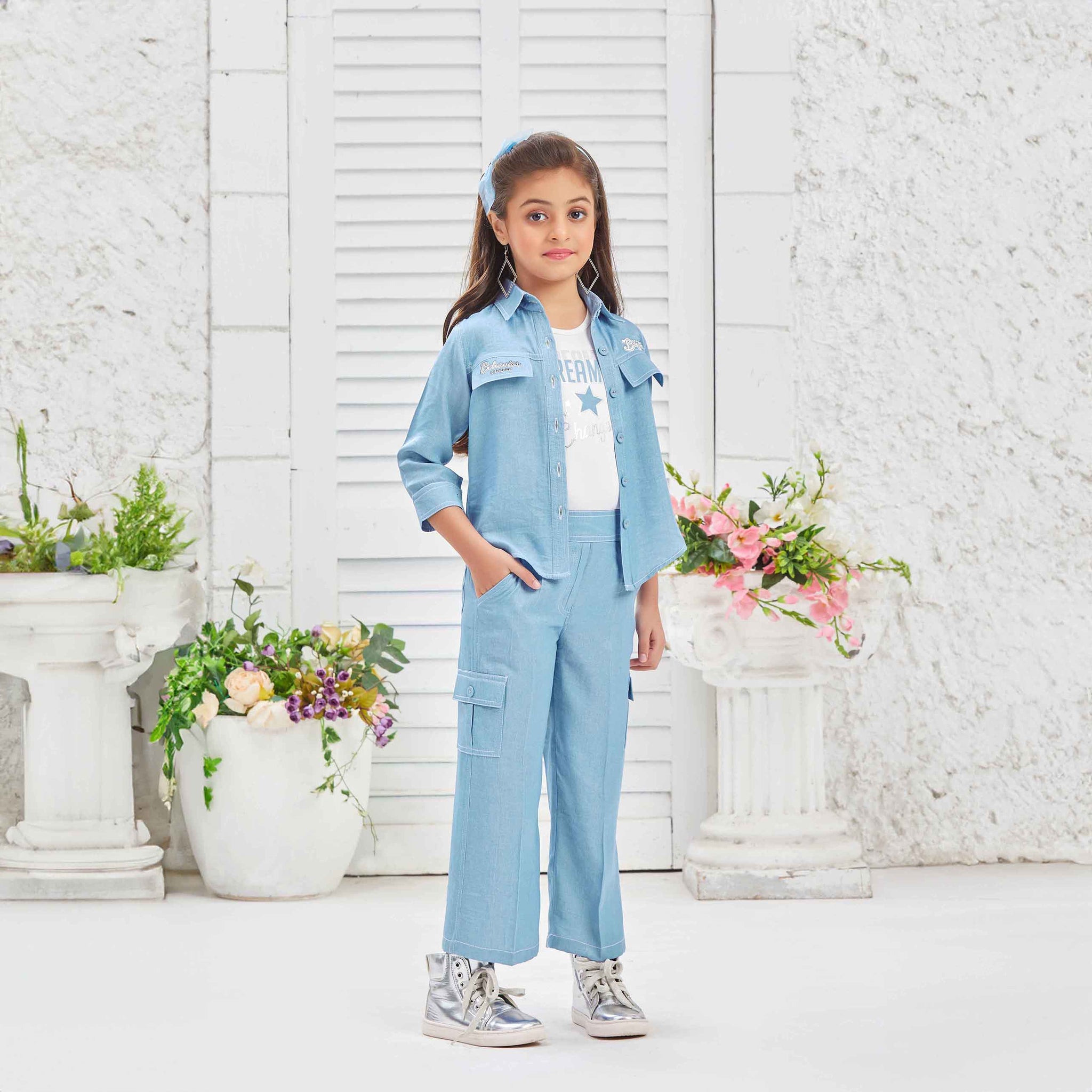 Girls Pant Jacket Set